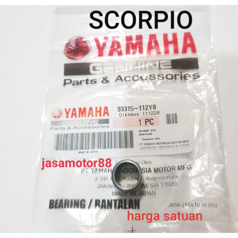 BEARING LAHAR GEAR GIGI IDLE STATER KECIL  YAMAHA SCORPIO ORIGINAL