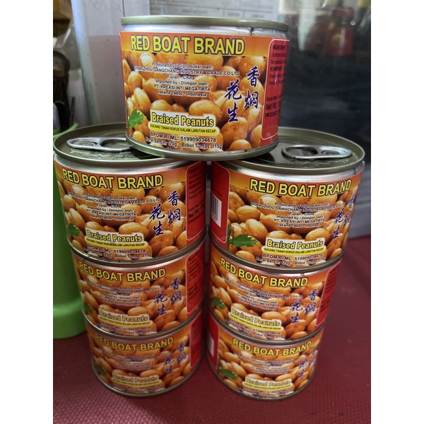 

red boat brand / kacang kaleng 170 gr