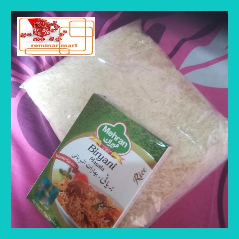 

S0Bers Beras Basmati Dengan Bumbu Mahran Bryani Asli Dari Sudia Ric0S50B