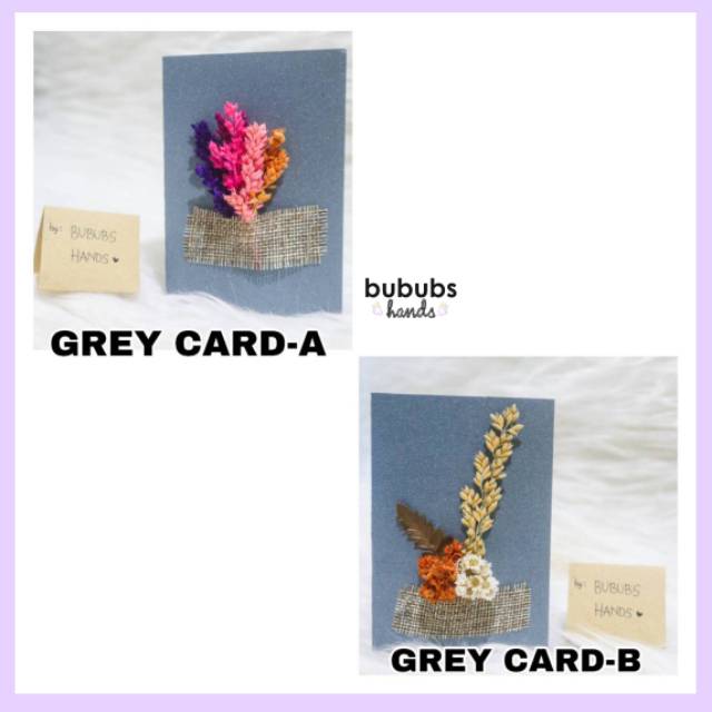 Ucapan Hadiah Bunga Kering Simple Unik Edelweiss Hand Craft Kecil