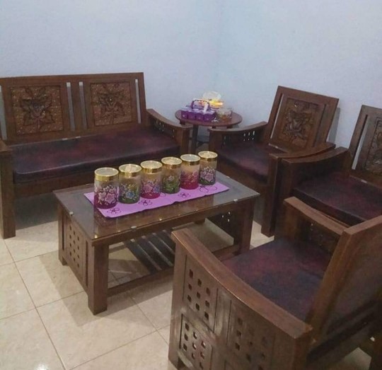 Batik Couple Keluarga Sania Ruffle Ori Ndoro Jowi Dnt