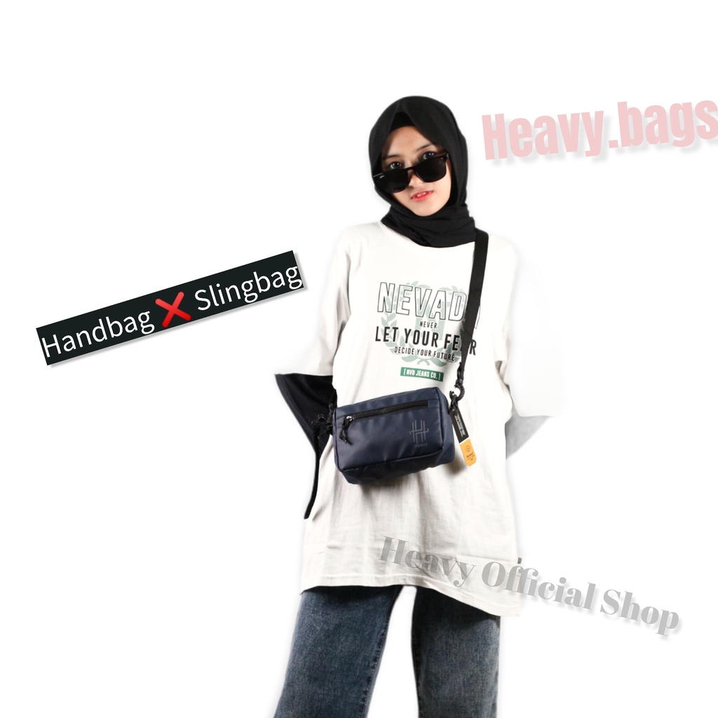 Heavy Official Shop | Handbag Clutch Heavy Premium Pouch bag | Tas Selempang Hp | Tas Handphone Slingbag Unisex