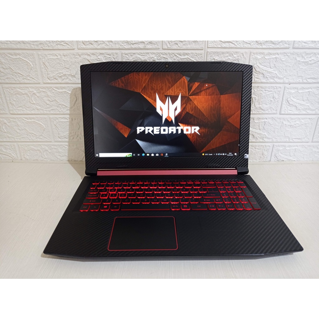 Acer NItro 5 Core i5 Gen 8 Nvidia GTX1050 SSD 512GB AN515-52 Gaming Laptop Second Bekas GTX 1050