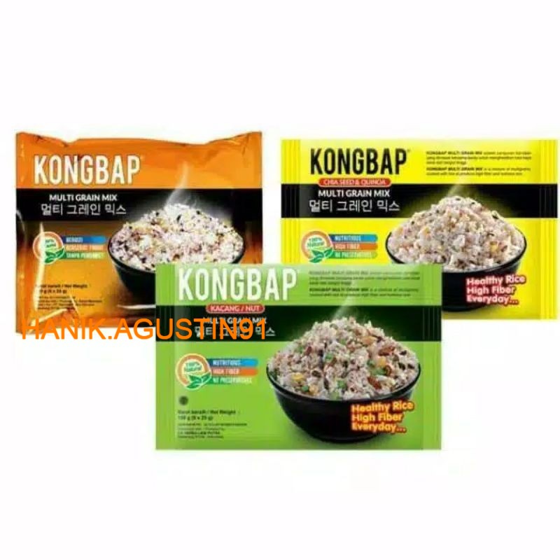 

Kongbab Multigrain Kongbap Multigrain Mix - 25grams