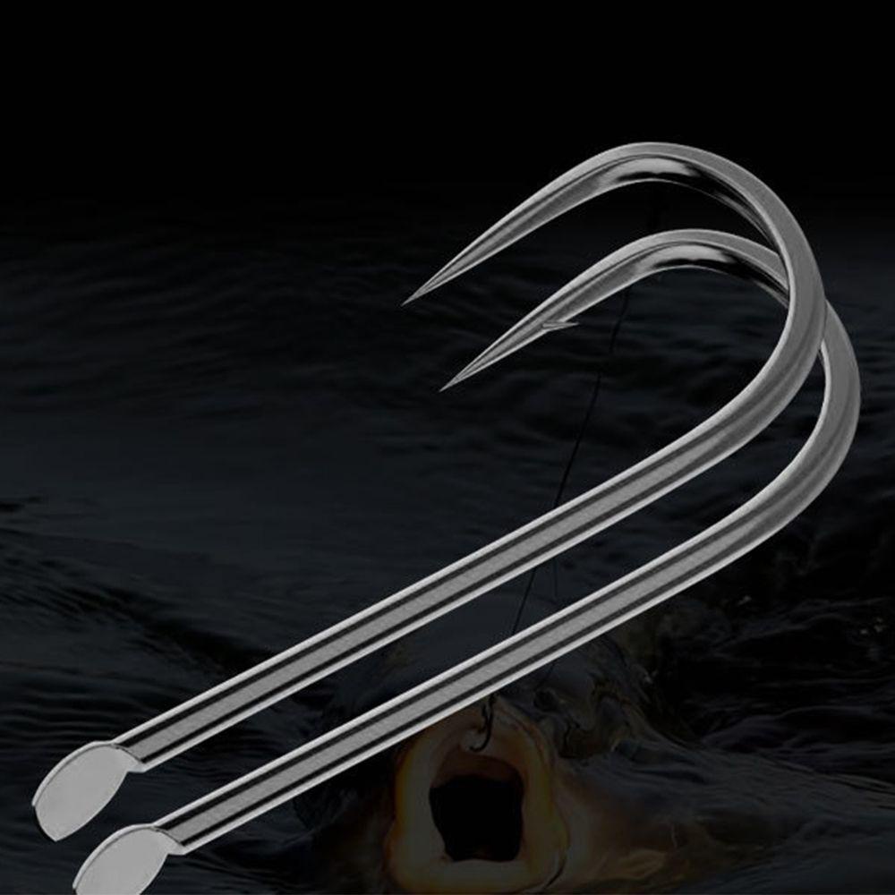 Preva 500pcs Fish Hook Perlengkapan Memancing Jigging Carp High Carbon Steel Fishhooks