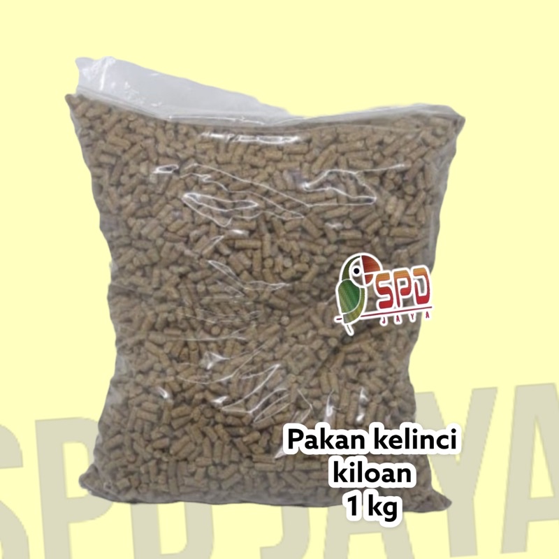 PAKAN KELINCI KILOAN - MAKANAN KELINCI 1 Kg