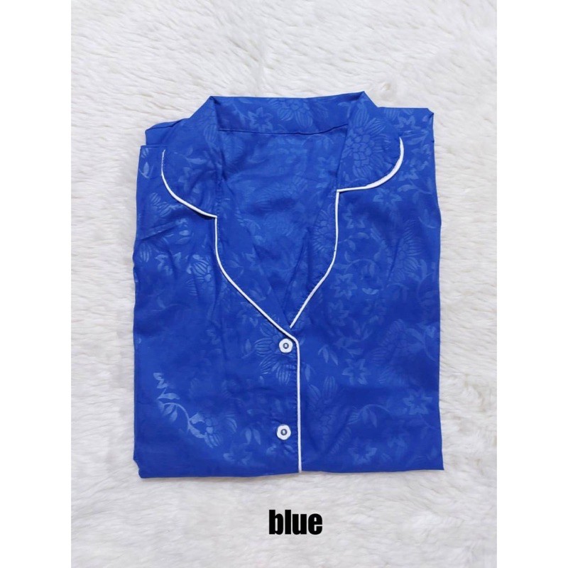 Mamaomi.Fashion, PIYAMA CP Celana Panjang Embos LD 102-104 CM-CP-BLUE ELECTRIK