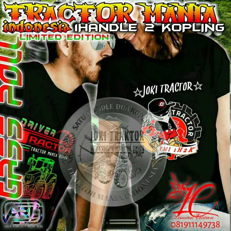 kaos traktor mania indonesia