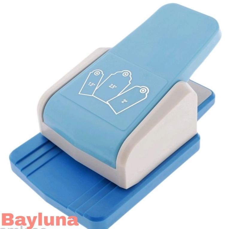 

Readystock Tag Puncher Bookmark Embossing Gift Hang Tag Paper Punch 3 size in 1 85 ✲