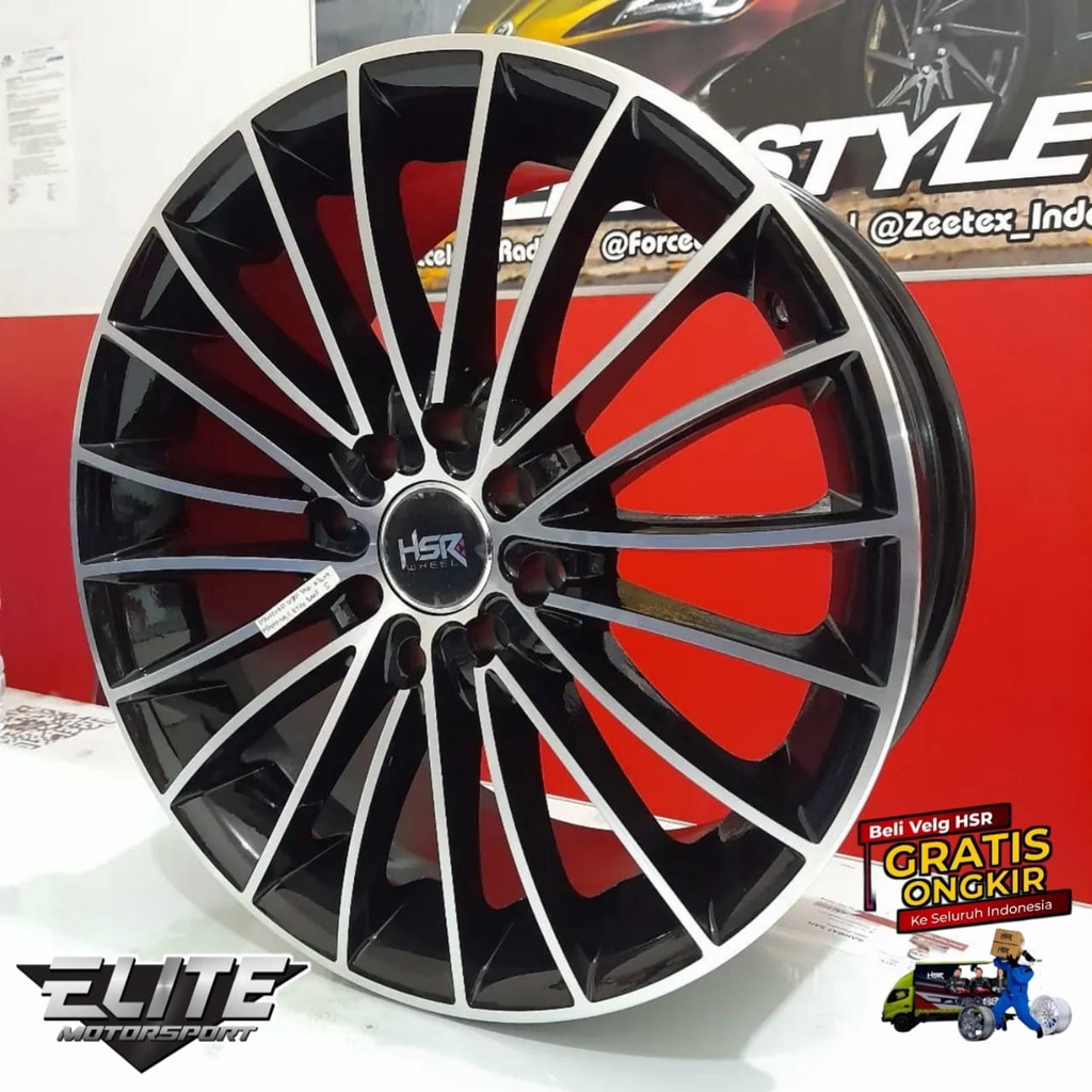 Velg Standar mobil Jazz Yaris Ring 16x7 Lubang 4 Velg HSR STANDFORD