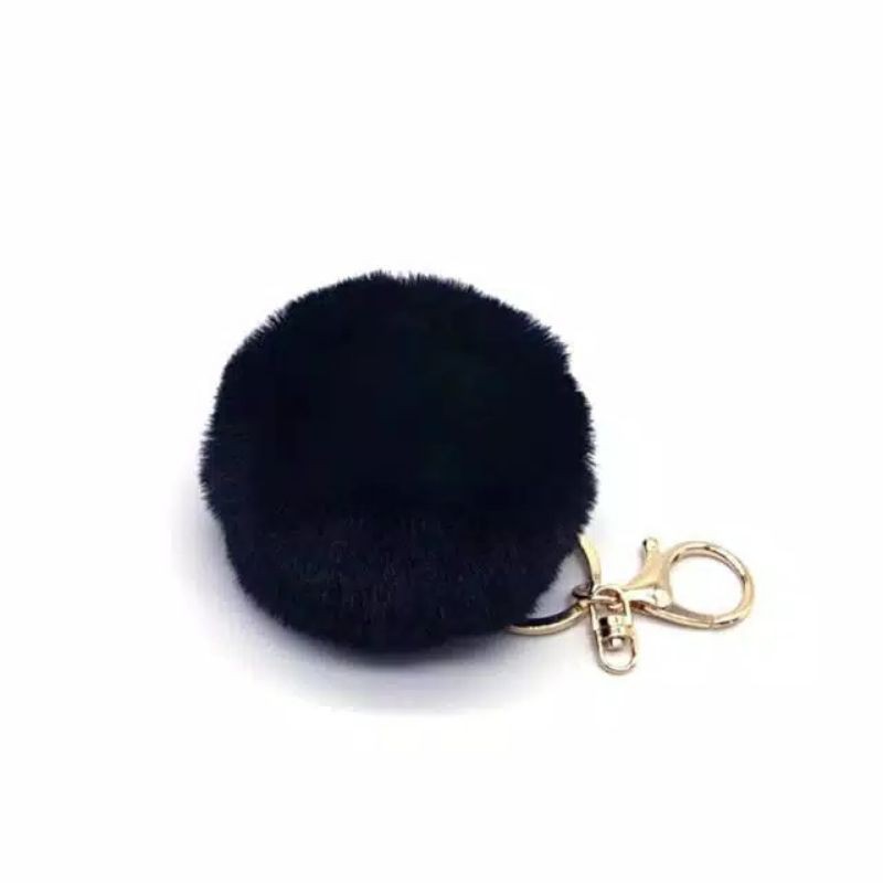 POMPOM Gantungan Tas Ransel Selempang Tote Gantungan Kunci Aksesoris Pompom