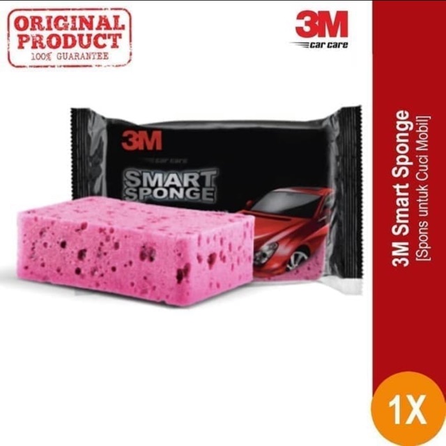 SPON/SPONGE BUSA CUCI POLES MOBIL 3M SMART SPONGE