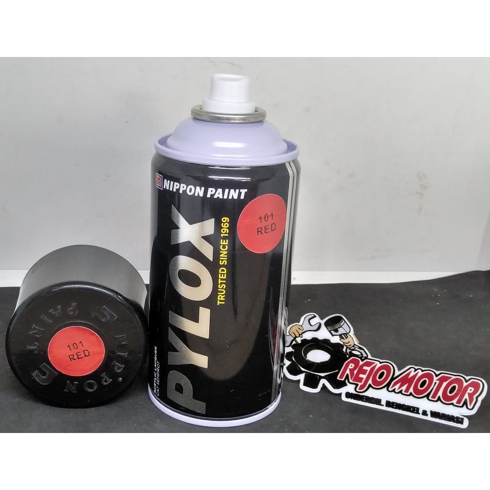 

PILOX/PYLOX /SOLID COLOURS & METALLIC COLOURS/ 101 RED / ANTI BAKAR ORIGINAL NIPPON