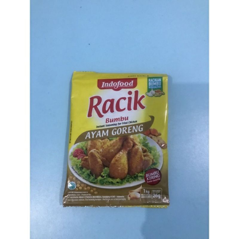 

racik ayam goreng 26 gram