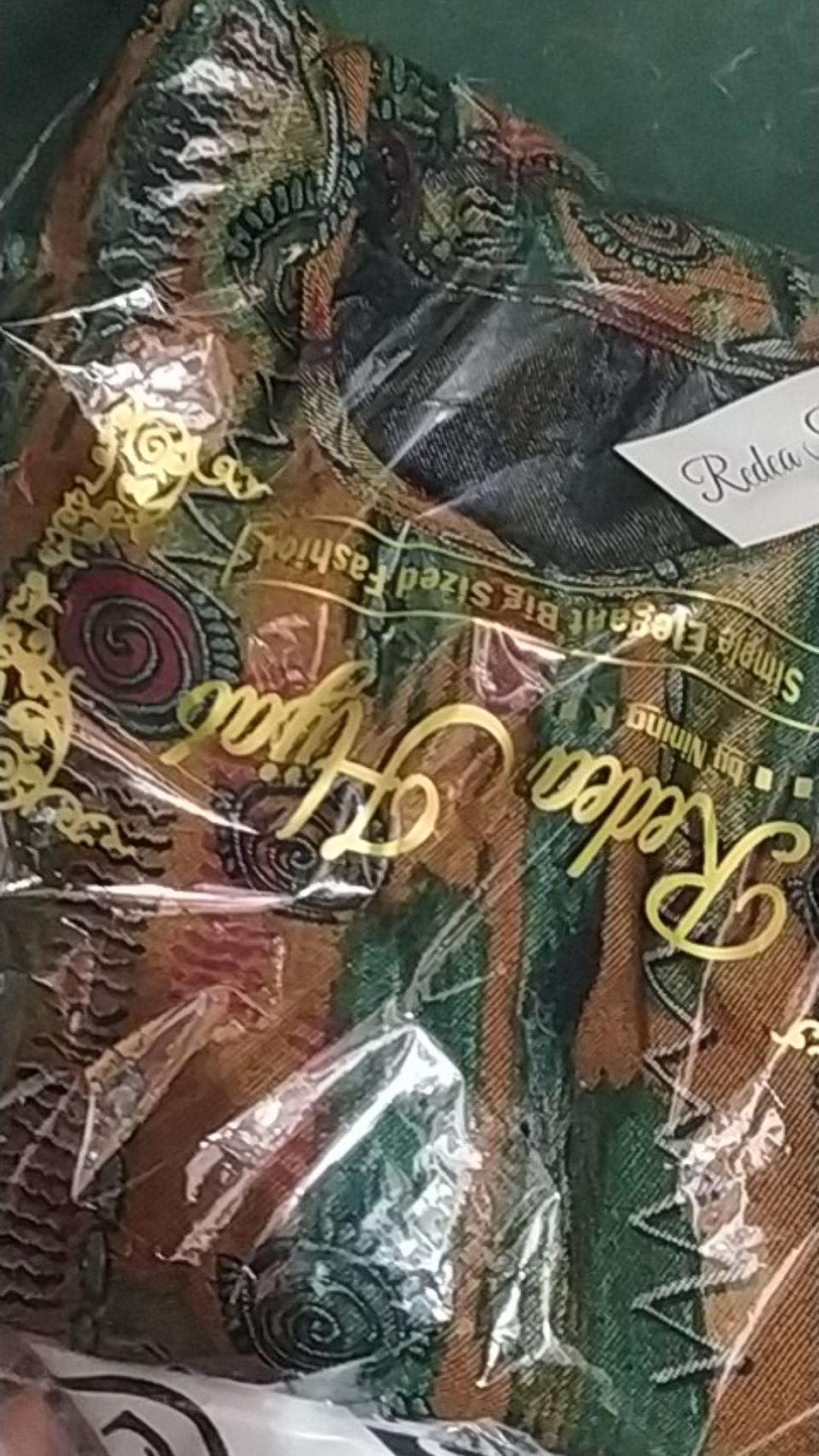 Baju Gamis Jumbo Motif Batik Tunisa Sultan