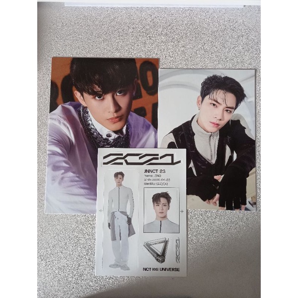 NCT 2021 Universe NCT 127 3rd Album Sticker ver Photobook PB Sharing Mark Xiaojun Jeno Sticker Postc