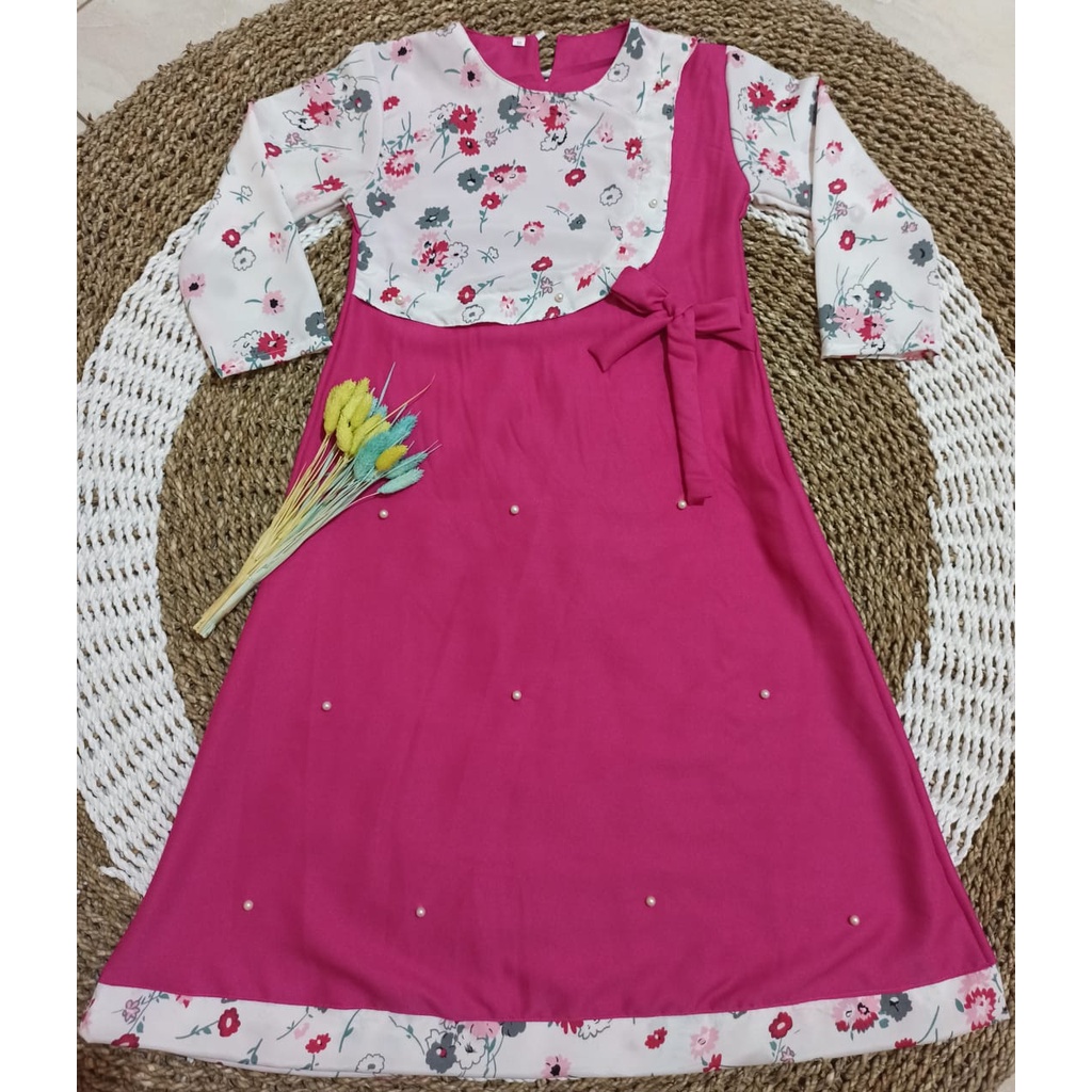 Elizabeth kids /Dress anak  terlaris /Fashion anak perempuan