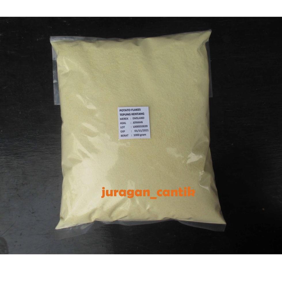 

Harga Termurah.. Tepung Kentang Flakes Halal Dari Jerman 1 gram 05