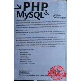  Buku  PHP MySQL  Langkah Demi Langkah Shopee Indonesia