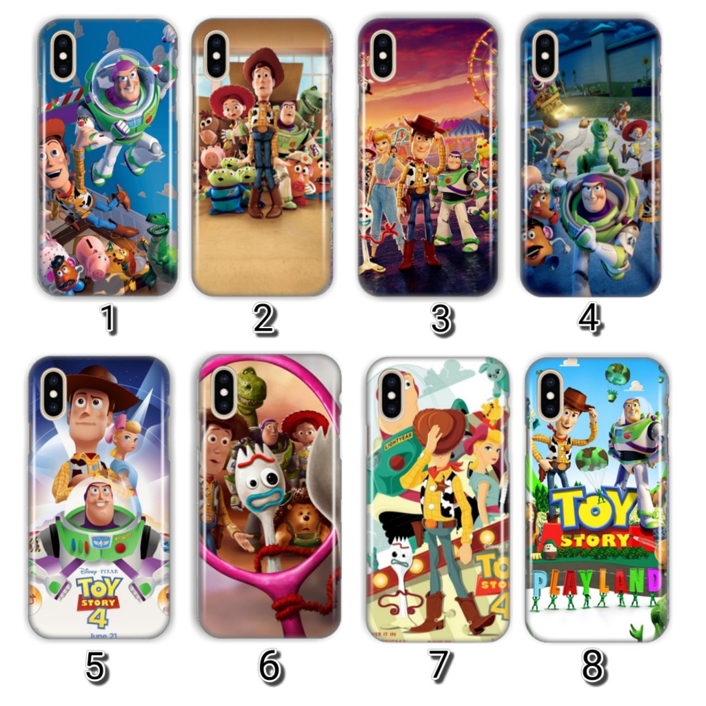 Case Custom 3D Fullprinting Toy Story For Oppo a12 a15, Samsung a71, asus zenfone live l1, redmi not