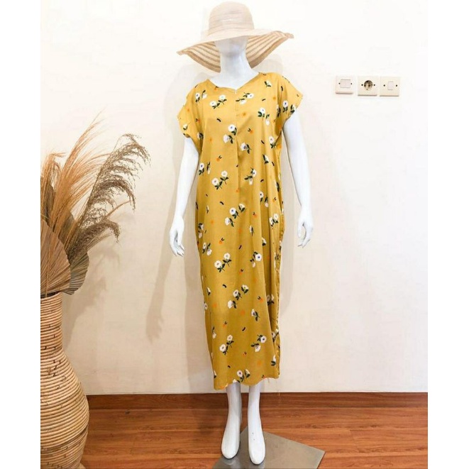 Daster Rayon Busui / Daster / Daster Busui Kekinian / Daster Panjang Semata Kaki