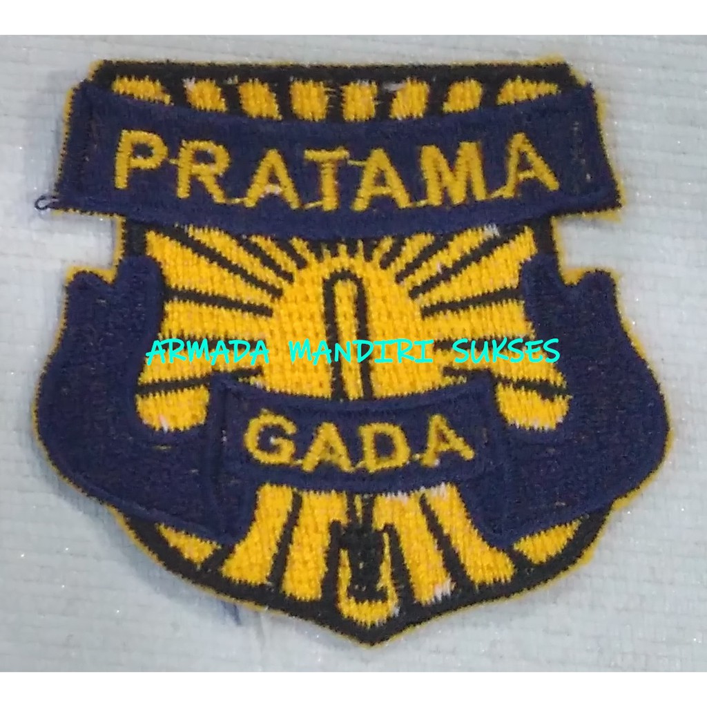 Badge Gada Satpam - Bet Satpam - Patch Gada Satpam