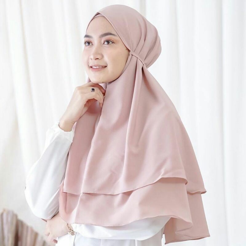 AISYAH HIJAB BERGO 2 LAYER DIAMOND ITALIANO