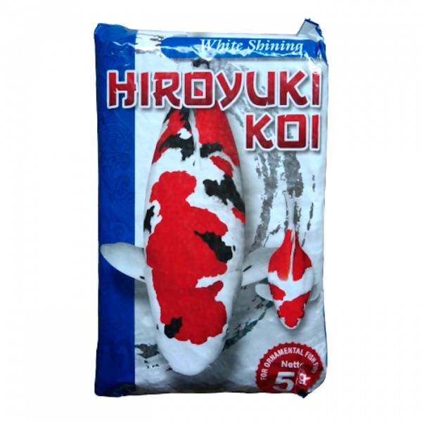 Hiroyuki White Shining 1kg 1 kg Pakan Pelet Pellet Makanan Ikan Koi