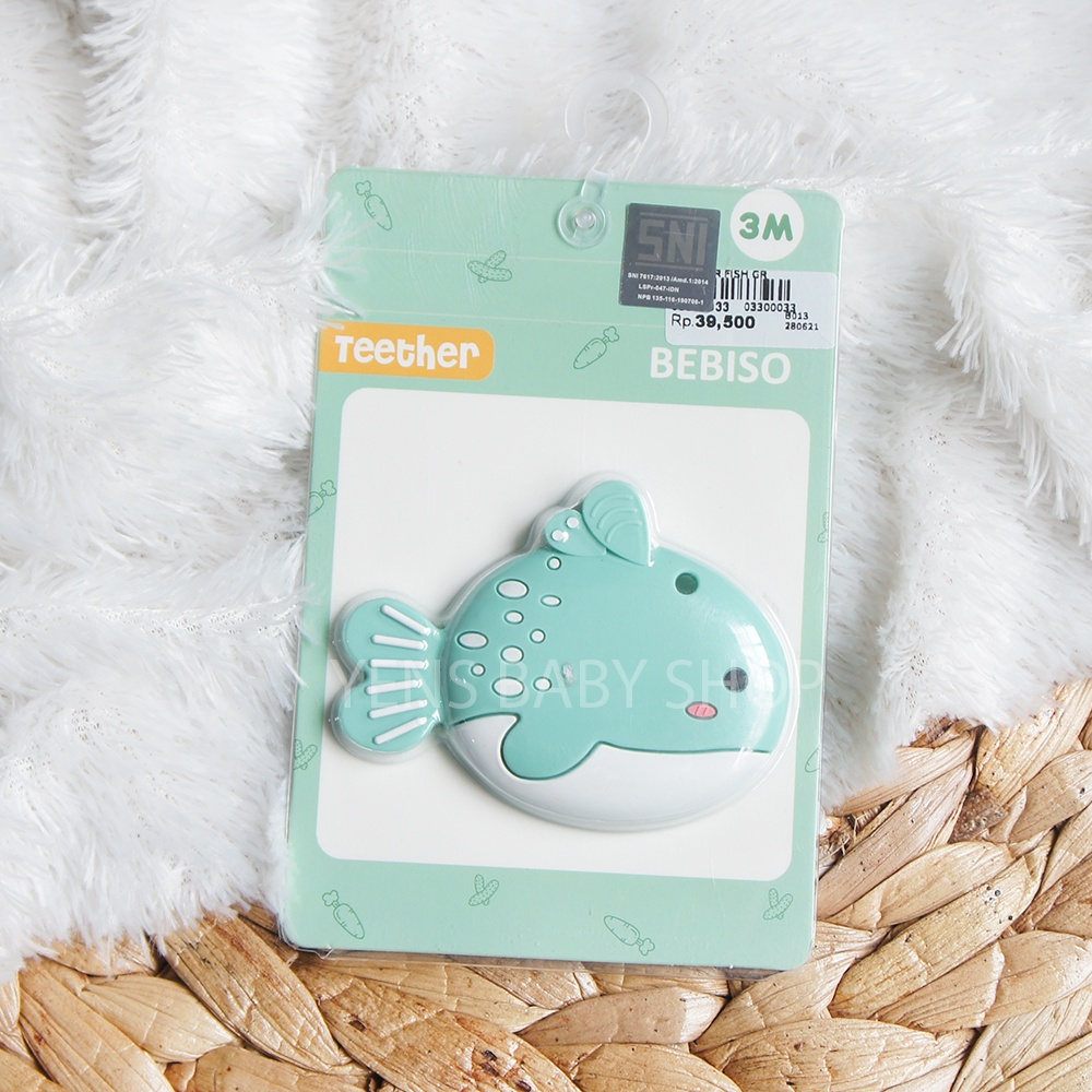 BEBISO Teether Baby / Gigitan Bayi - Fish