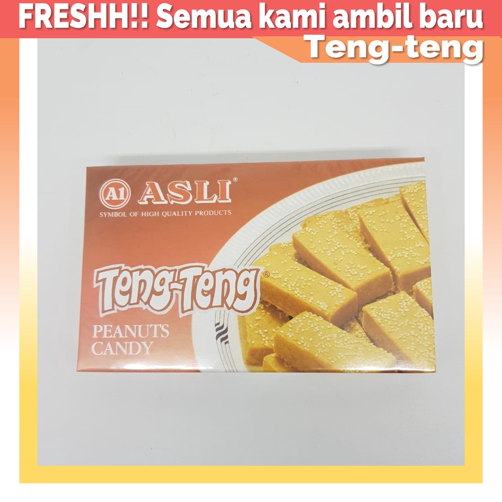 

Teng Teng Peanut Candy A1 ASLI oleh oleh Khas Medan