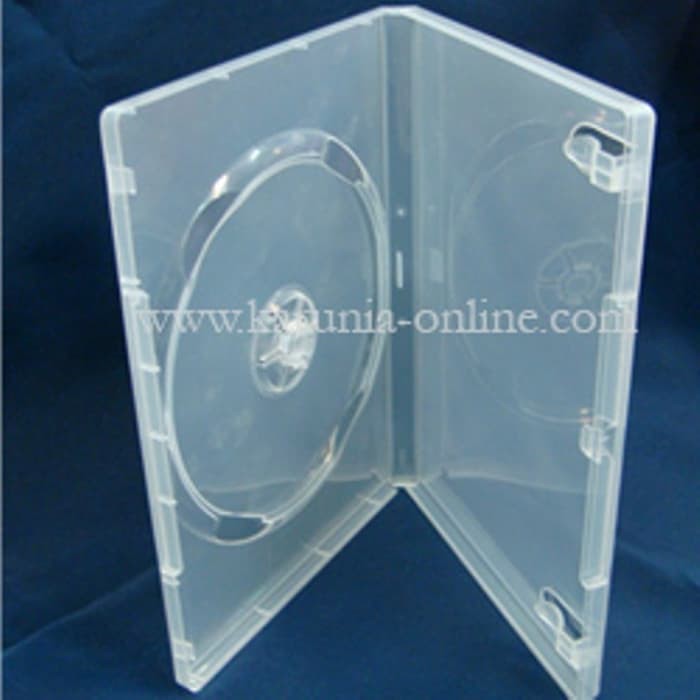 KOTAK DVD SINGEL TRANSPARANT