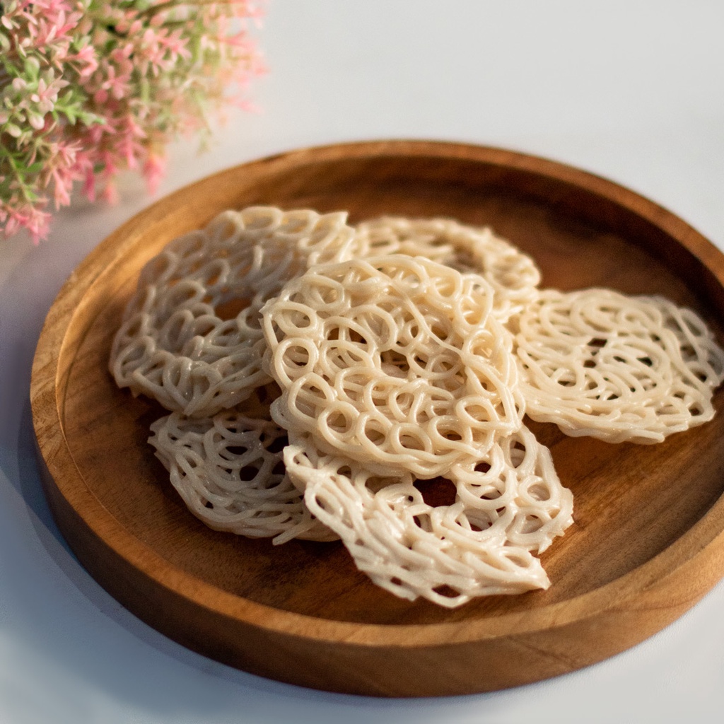 

Krupuk Ikan Mie Putih 500gr / Kerupuk Ikan Tenggiri