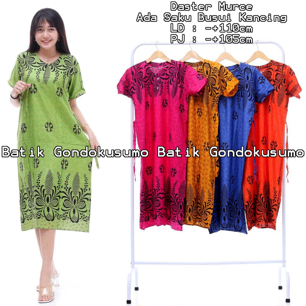 Daster Bali Dress Bali Batik Gondokusumo NRD Atas Bawah