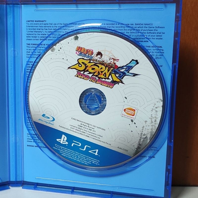 Naruto Ultimate Ninja Storm 4 Road to Boruto PS4 Kaset Naruto Boruto Playstation PS 4 5 CD BD Game Games Naruto ps4 boruto ps4 ps5 shippuden mainan anak