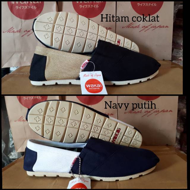 [BISA COD] sepatu Kasual WAKAI best seller pria wanita label vietnam