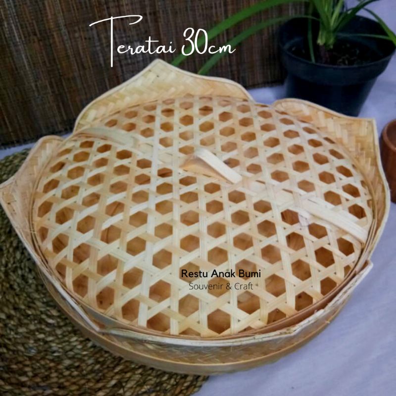 NEW (B170) Besek Teratai |Hampers|Hantaran|Gift|Hadiah|Kado|Sembako|Parcel|Wadah|Piring|DIY | Anyama