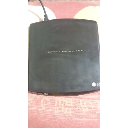 LG GP10NB20 Super-Multi Portable DVD Rewriter DVD BEKAS SECOND TANPA DUS