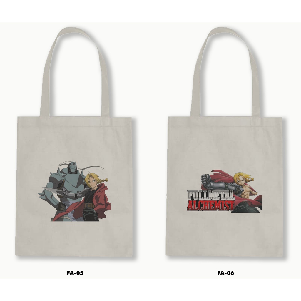 TOTE BAG BLACU - FULLMETAL ALCHEMIST