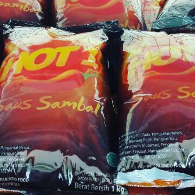 

Hot 1 Saus Sambal 1KG Saus Cabe hot1