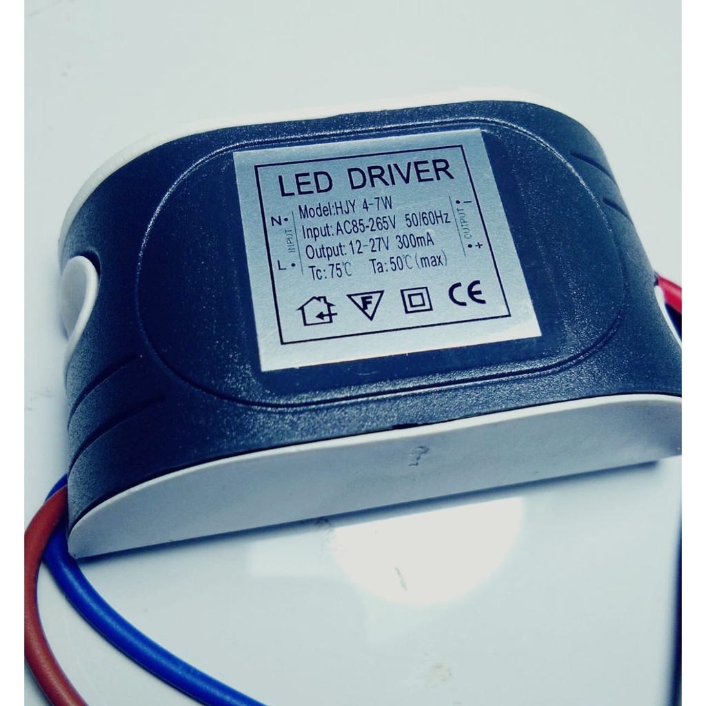 [DSP-9043] LED DRIVER HPL 4W-7W 300mA HYDROPONIK LAMPU SOROT AQUASCAPE