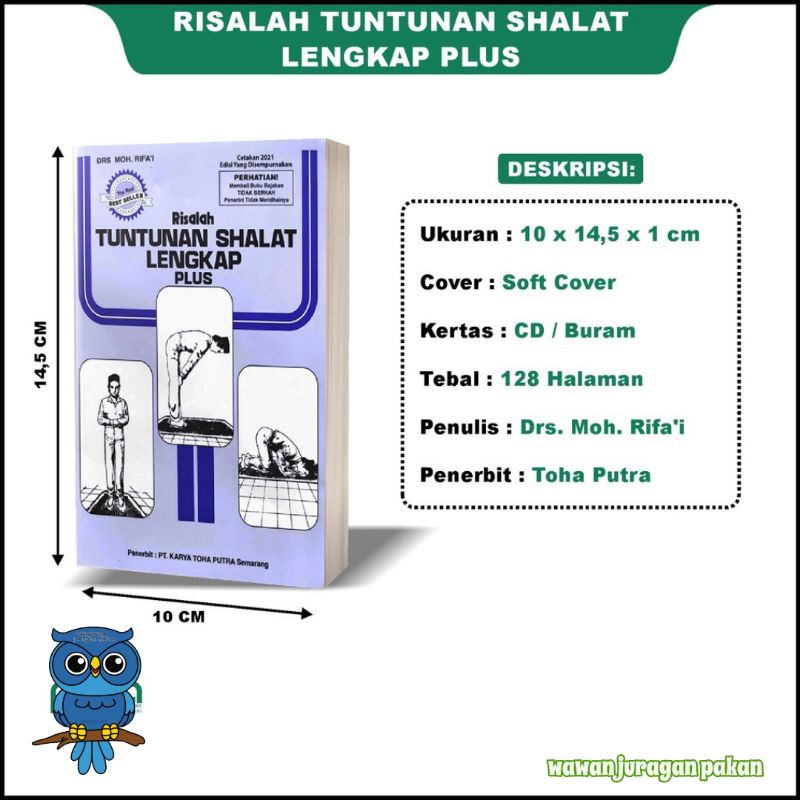 buku tuntunan sholat, risalah tuntuna sholat lengkap