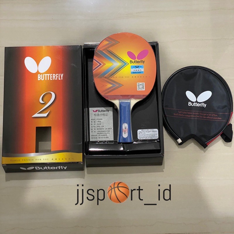 Bet Pingpong Bet Tenis Meja Bat Tenis Meja Bat Pingpong Butterfly TBC 201 ORIGINAL