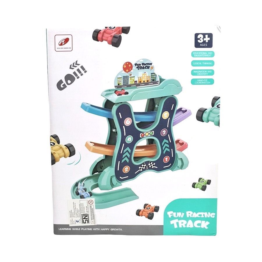 Mainan Anak FUN RACING TRACK Track ZigZag Mainan Edukasi Anak Truck