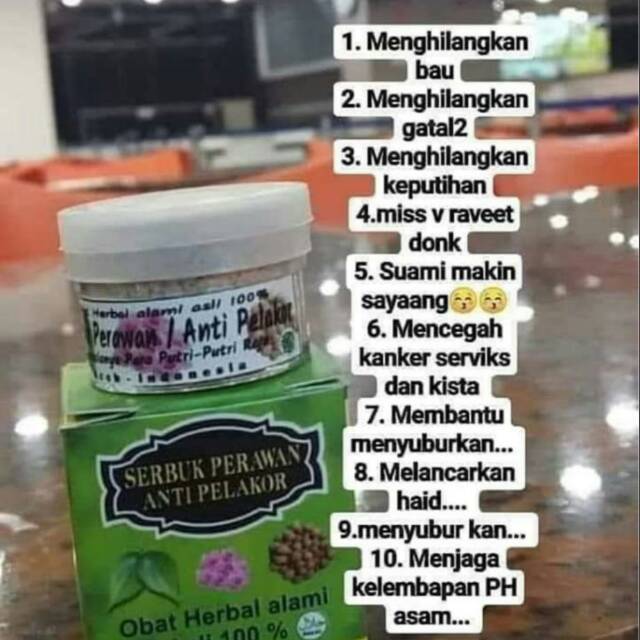 Serbuk perawan anti pelakor