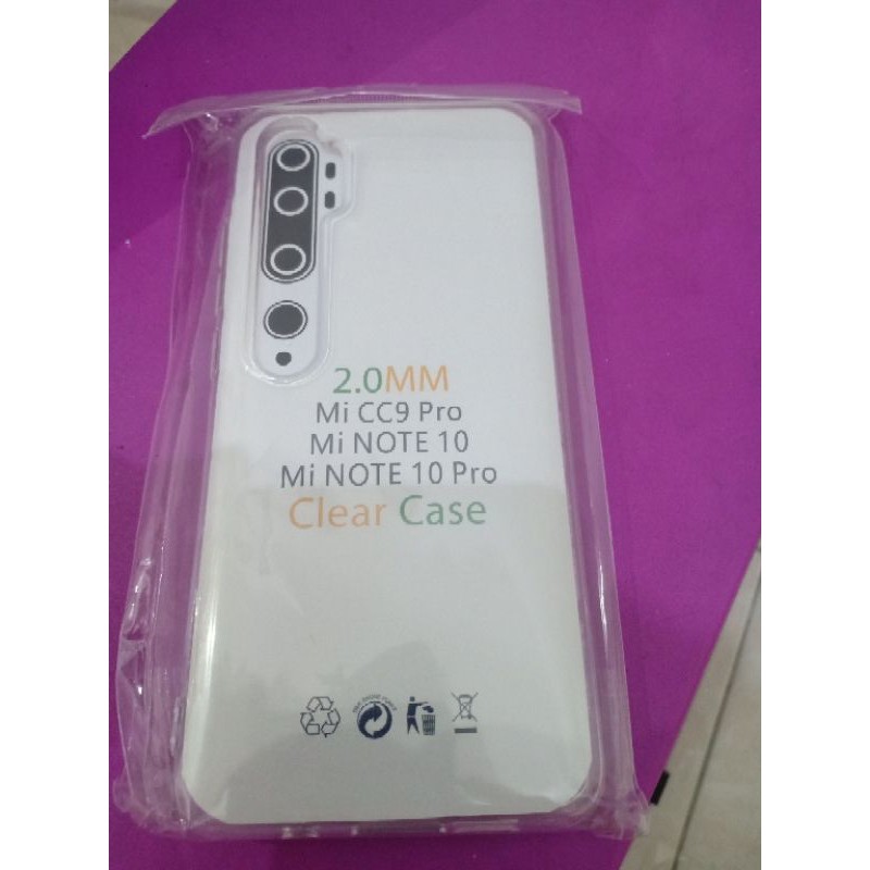 Clear Case Mi Note 10 Pro / Mi Note 10 / Mi CC9 Pro