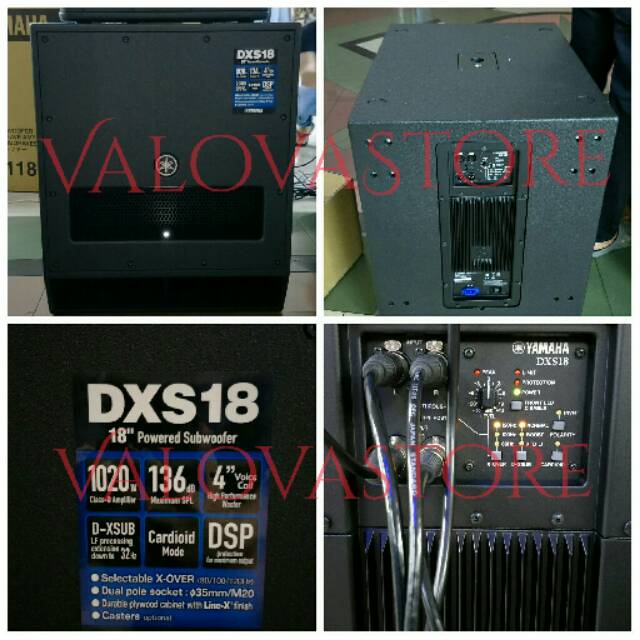 Yamaha DXS 18 Subwoofer Aktif 18 inch garansi resmi YAMAHA