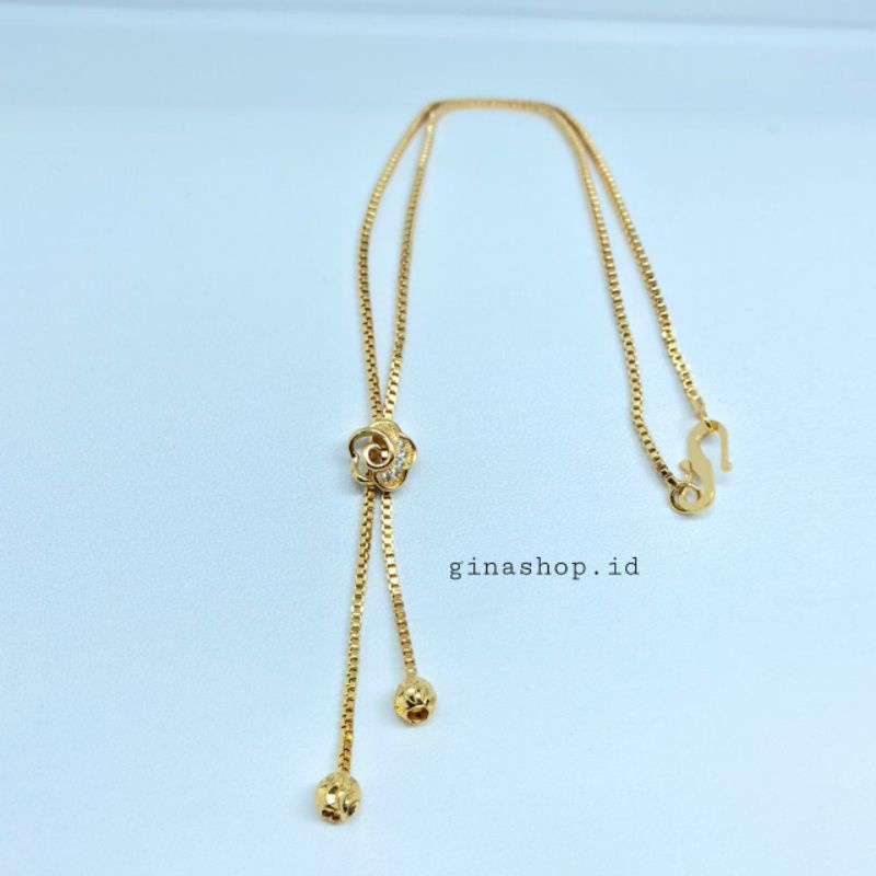 Kalung Anak Anak Kalung Koye Permata Bahan Xufing Anti Karat Gold Terbaru Panjang 35cm Terbaru Elegan Cantik