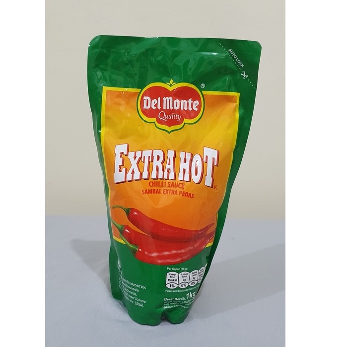 

Del Monte Extra Hot 1kg / Saus Sambal Extra Hot