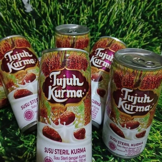 

(BISA COD) SUSU TUJUH KURMA STERIL 200ML x 12 KALENG (1 DUS) STOK TERBATAS Kode 1288
