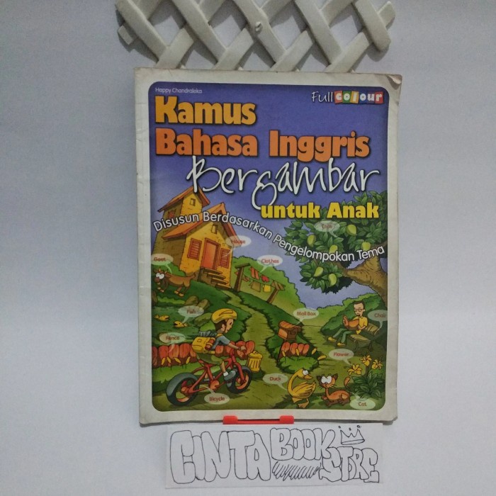 Kamus Bahasa inggris bergambar untuk anak